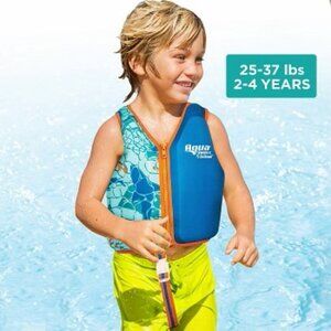 Swim School Swim Training Vest, Blue Shark - NWT